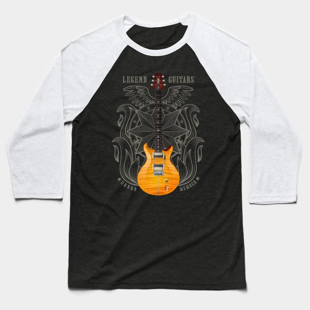 Electric guitar PRS Baseball T-Shirt by Pepetto